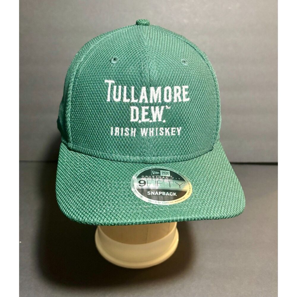 New Era 9FIFTY Snapback Tullamore D.E.W. Irish Whiskey Green Hat Distillery